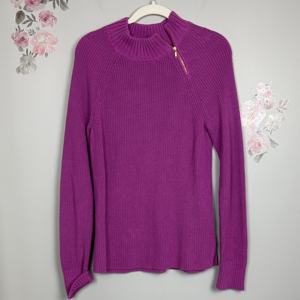 NWT Tyler Boe Orchid Mock Neck Sweater - Size M